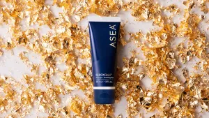 Redox Gold tube on bed of gold